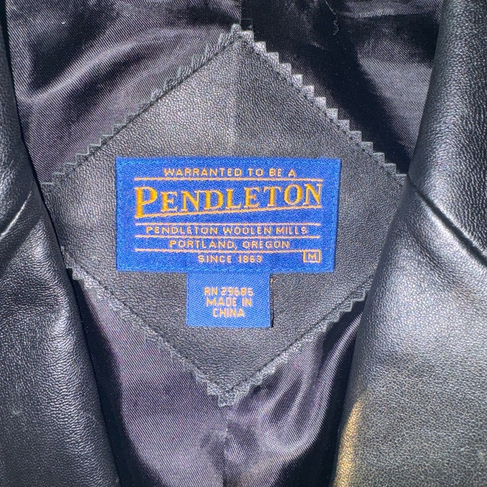 Vintage Pendleton 100% Leather Jacket - image 2